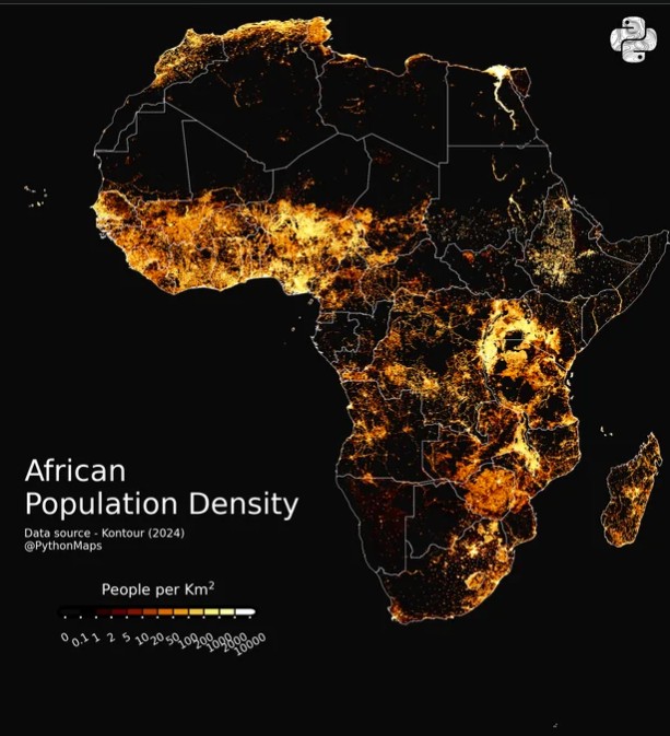 African Population Density