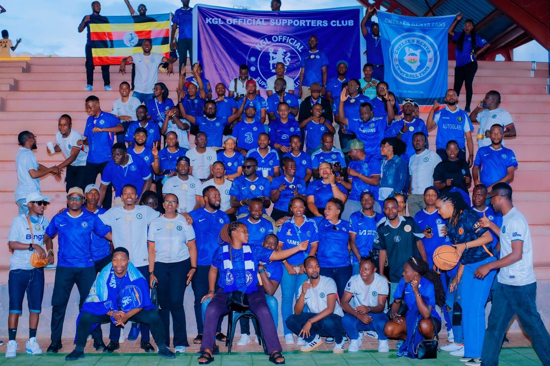 Chelsea fans in Uganda, Rwanda and Kenya