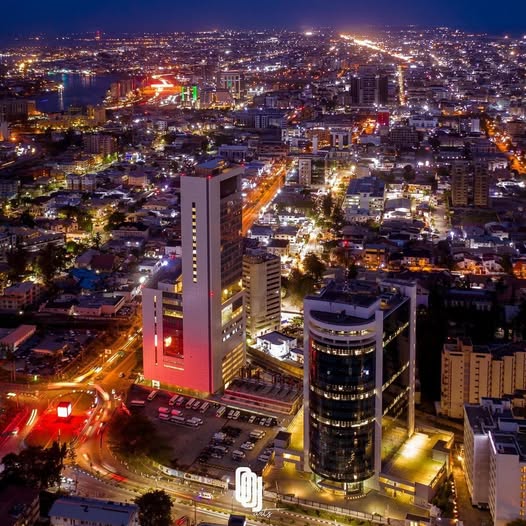 Lagos at night
