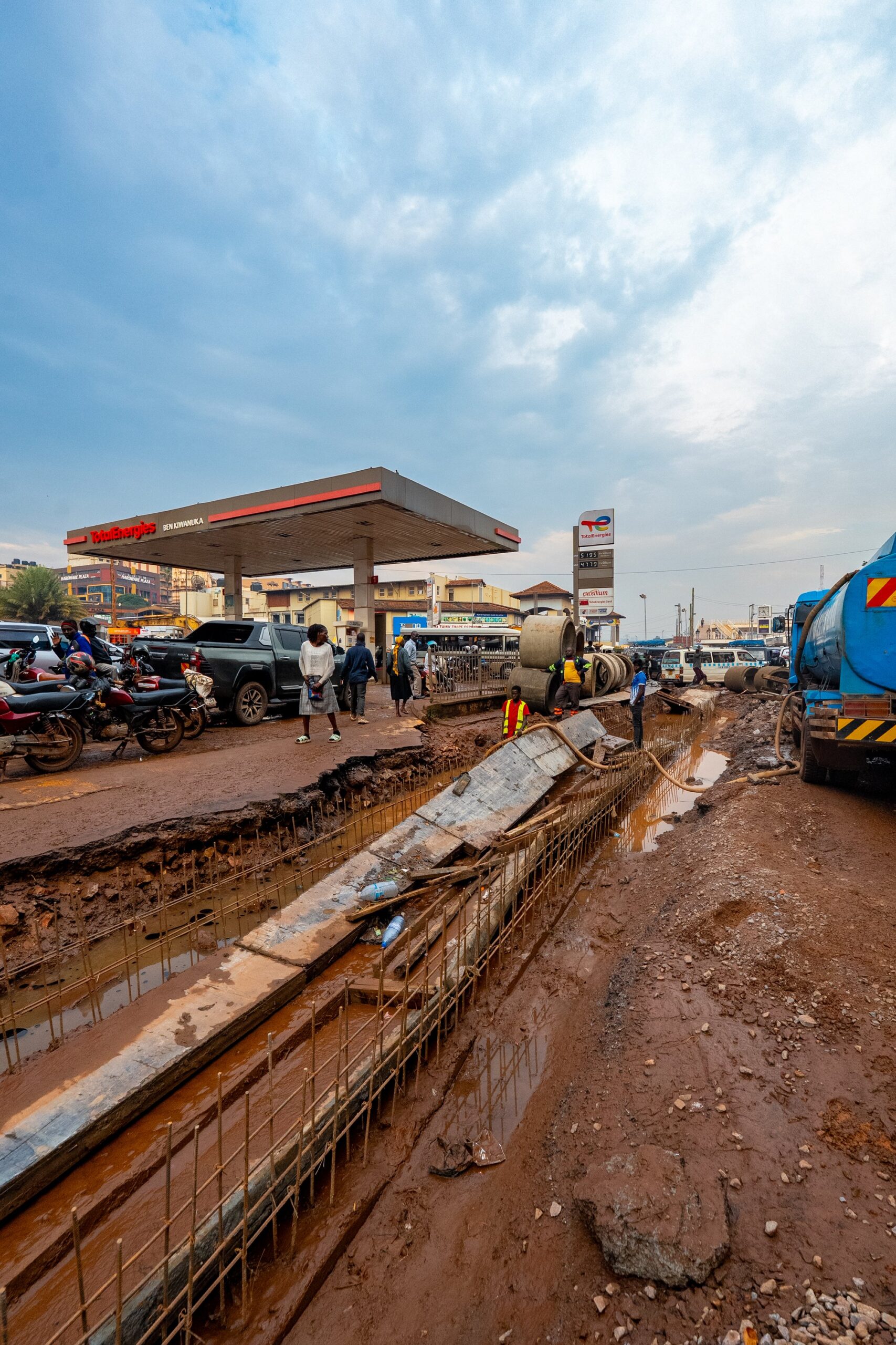 Ben Kiwanuka Drainage works