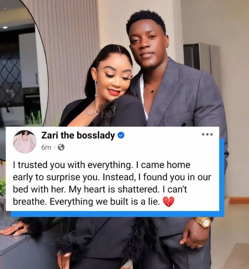 Zari and Shakib fake screenshot